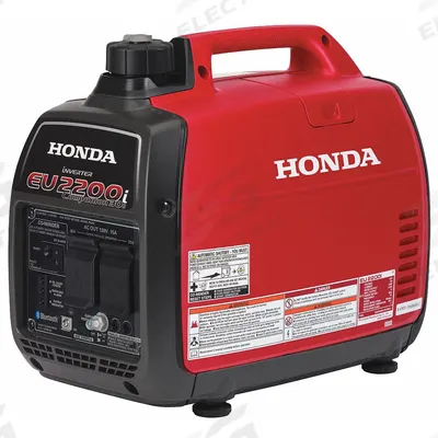 HONDA Portable Generator: Inverter, Gasoline, 1,800 W Running, 2,200 W Starting - Inverter Generators