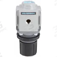 WILKERSON Compressed Air Regulator: Aluminum, 1/4 in NPT, 150 cfm, 300 psi Max Op Pressure (MPN R18-02-G000B). Key specifications — attr111664: No; attr111400: R18; attr111627: WILKERSON.