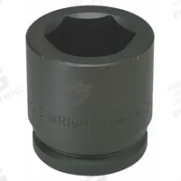 WRIGHT Impact Socket: 1 1/2 in Drive Size, Metric, 135 mm Socket Size, 6-Point, Std, Black Oxide (MPN 848-135MM). Key specifications — attr1215501: WRIGHT; attr1215515: Black Oxide; attr1215518: 135 mm.