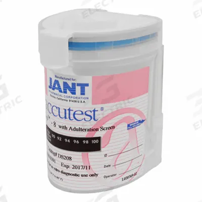 ACCUTEST Drug Test Cup: 25 Tests, AMP/BAR/BZO/COC/MDMA/MET/MTD/OPI/OXY/PCP/PPX/THC - Drug Testing Kits
