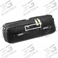 MERET USA Double Fill Pro: 20 1/2 in L x 6 1/4 in W x 4 3/4 in D, Tarpaulin, Black, 0-10 in/30+ in (MPN M5101L). Key specifications — Color: Black; Closure Type: Zipper; Features: Removable Tape Plate for ID Customization; Brand: MERET USA.