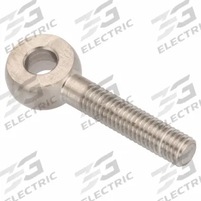 AMPG Fixed Rod End: Stainless Steel, Plain, 35 mm Hole Center-to-End Lg, Right Hand - Stainless Steel Male Threaded Fixed Rod Ends