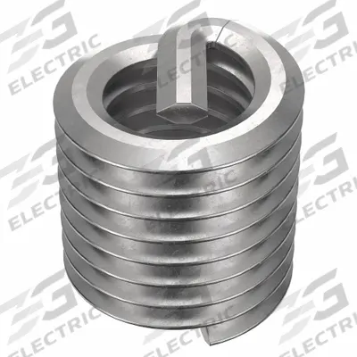 HELI-COIL Helical Insert: Tanged Tang Style, Free-Running, M5-0.80 Thread Size - Free-Running Tanged Helical Inserts
