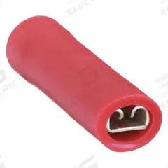 GRAINGER Wire Disconnect: Female Socket, Red, Vinyl, Full Coverage, 22 AWG – 16 AWG Wire Size (MPN 24C882). Key specifications — Brand: GRAINGER; Manufacturer Part Number: 24C882.