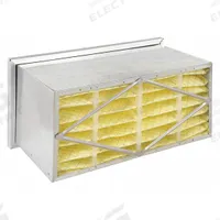 GRAINGER Rigid Cell Air Filter: 12 in x 24 in x 12 in, Synthetic, Single Header, MERV 14 (MPN 5M342). Key specifications — Brand: GRAINGER; Gasket Location: None; Frame or Header Material: Galvanized Steel; Media Material: Synthetic.