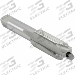 CLE-LINE Spiral Point Tap: 1/2"-13 UNC, H5 / 2B, 3 Flute, Plug Chamfer, High Speed Steel (MPN C00800)