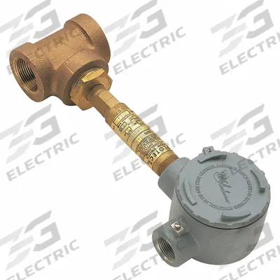 HAWS Flow Switch: Alarm/Eyewash/Shower, 1 1/4 in NPT Female, Brass - Alarm Flow Switches