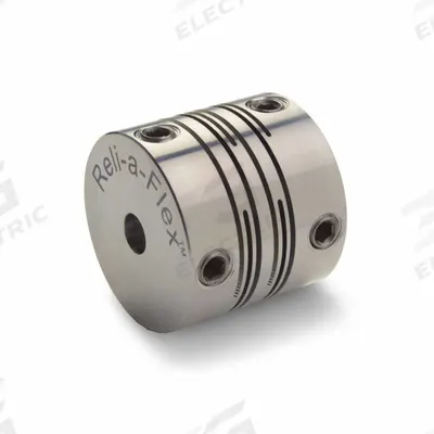 RULAND MANUFACTURING Slit Coupling: 10 mm Bore Dia 1, 8 mm Bore Dia 2 - Short Set Screw Slit Couplings