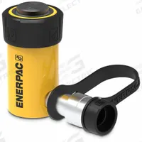ENERPAC Hydraulic Ram: Single Acting, 10 ton Nominal Capacity, 2 in Nominal Stroke Lg, Steel (MPN RC102). Key specifications — attr98927: ENERPAC.