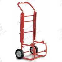 GARDNER BENDER Wire-Spool Dispensing Cart: 400 lb Load Capacity, Red, 5 Spindles, 18 in Spindle Lg (MPN WSP-144). Key specifications — Color: Red; Brand: GARDNER BENDER; Caster/Wheel Configuration: (2) Axle-Mounted.