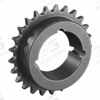 TRITAN Bushed Roller Chain Sprocket: For 40 Chain, 25 Teeth, 3.989 in Pitch Dia, 4.26 in Outside Dia (MPN 40BTL25H). Key specifications