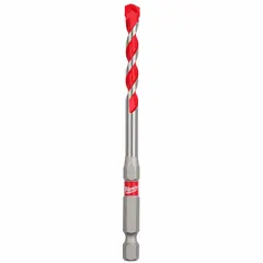 MILWAUKEE Hammer Drill Bit: 1/4 in Drill Bit Size, 2 in Max Drilling Dp, 4 in Overall Lg (MPN 48-20-9010). Key specifications — attr277146: MILWAUKEE.