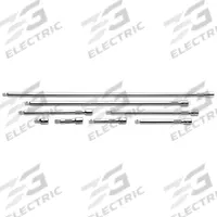 SK PROFESSIONAL TOOLS Socket Extension Set: 3/8 in Input Drive Size, 3/8 in Output Drive Size (MPN 4539). Key specifications — attr1204978: Not Insulated; attr1204980: Locking Not Included; attr1204984: SK PROFESSIONAL TOOLS; attr1204970: Chrome.