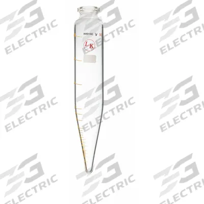 LK INDUSTRIES Centrifuge Tube: 100 mL, Centrifuge Tube, 14 mm Body Dia, 203.2 mm Overall Ht - Glass Centrifuge Tubes