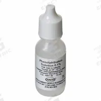 HACH Phenolphthalein Indicator Solution: 15 mL Volume, 1 M, 57-55-6, Solution, 189736, 1. Key specifications — Brand: HACH; CAS Number: 57-55-6; Chemical Family Type: Solution; Concentration: 1 M; Manufacturer Part Number: 189736; Product Type: Phenolphthalein Indicator Solution.