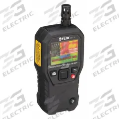 FLIR Moisture Meter Kit: Digital, TFT LCD, Pin/Pinless, MR08 Hammer and Wall Cavity Probe Combo (MPN MR176-KIT5). Key specifications — attr999354: Digital; attr1009284: Hammer & Wall Cavity Combination; attr1009272: Built-In Material Library; attr999347: Wood; attr999350: TFT LCD; attr999383: ±1.5% (Pin Type Mode); attr999345: FLIR.