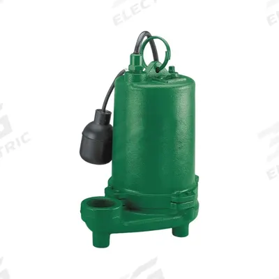 MYERS Effluent Pump: 1/2 hp, 115V AC, Single Phase, 95 gpm Flow Rate @ 10' of Head - High-Temp Rated Effluent Pumps
