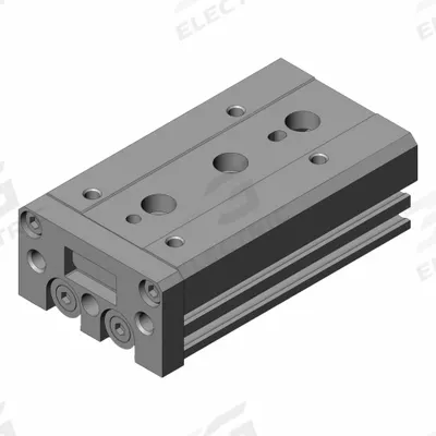 SMC Air Slide Table: 30 mm Stroke Lg, 8 mm Bore Dia, Mfr Part # MXS8-30, MXS Series - Pneumatic Slide Tables