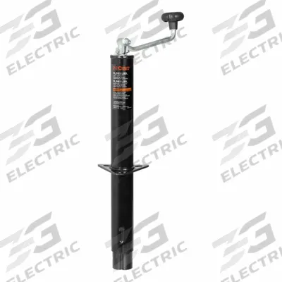 CURT Trailer Jack: A-Frame Jack, 5,000 lb Static Load Capacity, Topwind, A-Frame - Trailer Jacks without Wheels