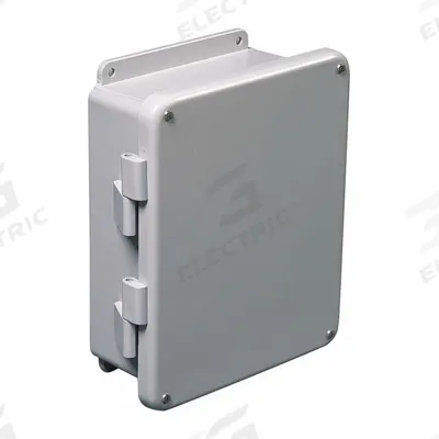 WIEGMANN Enclosure: Fiberglass, 17 in x 15 in x 8 in, NEMA 12/4X/6P, Hinged - Fiberglass Submersible Enclosures