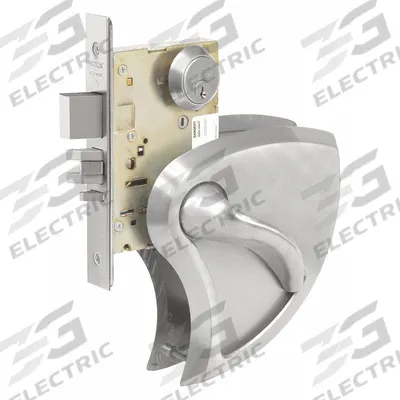 CORBIN RUSSWIN Door Lockset: Storeroom Lever Locksets, Stainless Steel
