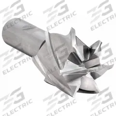 CLEVELAND Square End Mill: High Speed Steel, 6 Flute, 1-3/8" Mill Dia, 1-3/8" LOC, 3-5/8" OAL (MPN C75034)