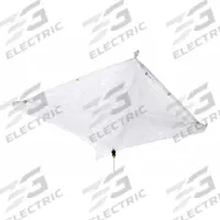 PIG Leak Diverter Tarp: 12 ft Lg, 12 ft Wd, Straps Leak Diverter Mounting, Polyester/PVC, Clear (MPN TLS465-CL). Key specifications — Diverter Material: Polyester; Diverter Color: Clear; Leak Diverter Mounting Style: Straps; Brand: PIG.