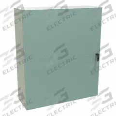 HAMMOND Electrical Enclosure: Steel, 42 in x 36 in x 12 in, NEMA 12/3R/4, Solid Cover, Hinged (MPN EN4SD423612GY). Key specifications — Closure Method: Latches; Brand: HAMMOND; Knockouts: Not Included.