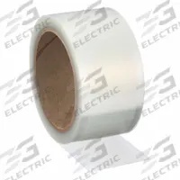 TAPECASE Film Tape: Square, 1 1/2 in Wd, 1 1/2 in Lg, 3 mil Thick, Transparent, Acrylic, 500 PK (MPN 15C586). Key specifications — attr1244599: TC3001; attr1244598: Transparent.