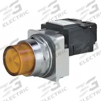 SIEMENS Pilot Light: 30 mm Panel Mounting Size, Amber, Incandescent, Class 52 Series (MPN 52PL4J9). Key specifications — Series: Class 52; Brand: SIEMENS; Includes Push-To-Test: No Push-To-Test Included.