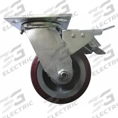 DAYTON Swivel Caster with Brake: 6 1/2 in Overall Ht, 6 1/2 in H x 4 in W, Plastic/Polyester/Steel (MPN MH29PH1504G). Key specifications — Compatible Grainger Part Number: 29PH15; Manufacturer Part Number: MH29PH1504G; Accessory Type: Caster; Compatible with Product Type: Drum Truck.