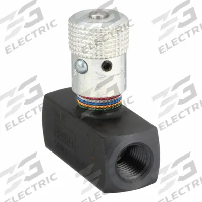 Parker Needle Valve: 5 gpm Max Flow Rate, 1/4 in NPT, 1/4 in NPT, 5,000 psi Max Pressure - Needle Flow Control Valves