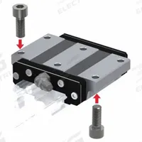 THK Linear Guide Carriage: For 42 mm Rail Wd, Ball, HRW Wide Rail Guide, 24 mm Carriage Ht (MPN HRW27CA1SSC1). Key specifications — Carriage Material: Carbon Steel; Roller Material: Carbon Steel; Size: 27; Brand: THK; Features: End Seal and Side Seal; Type: HRW Wide Rail Guide.