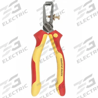 WIHA Insulated End Cutting Nippers: 6 5/16 in Overall Lg, For 8 AWG Max Wire Thick - Insulated Nippers