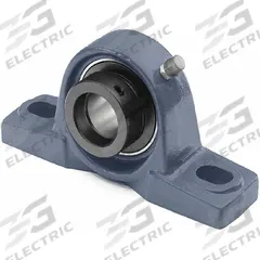 TRITAN Pillow Block Bearing: 1 in Bore, Cast Iron, Eccentric Collar, 1 27/64 in Shaft Ht (MPN HCP205-16). Key specifications — Brand: TRITAN; Mounting Bolt Size: M10; Standards: ISO; System of Measurement: Inch.