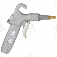 GUARDAIR Air Gun: Pistol-Grip Grip, Aluminum, 1/4 in Female NPT, 1 Nozzle(s), Straight, Focused (MPN 74H). Key specifications — attr1328526: Aluminum; attr1328500: Chip Shield; attr1328508: GUARDAIR; attr1328515: No; attr1328533: Yes.
