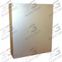HAMMOND Electrical Enclosure: 316 Stainless Steel, 36 in x 30 in x 8 in, NEMA 12/13/3R/4/4X, Hinged (MPN EN4SD36308S16). Key specifications — Brand: HAMMOND; Closure Method: 1/4-Turn Latch; Enclosure Material: 316 Stainless Steel; Knockouts: Not Included.