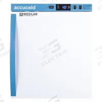 ACCUCOLD Lab Refrigerator: 1 cu ft, Tabletop, 2°C to 10°C, 19 3/4 in Overall Dp, Swing Solid, R-600a (MPN ARS1ML). Key specifications — Door Opening Style: Right; Color: White; Alarm Type: Door Ajar; Manufacturer Part Number: ARS1ML; Brand: ACCUCOLD; Product Type: Lab Refrigerator; Door Type: Swing Solid; Refrigerant Type: R-600a.