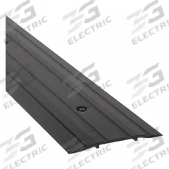NATIONAL GUARD Door Threshold: Saddle, Aluminum, 3 ft Lg (MPN 413DKB-36). Key specifications — Brand: NATIONAL GUARD; Transition Type: Fluted.