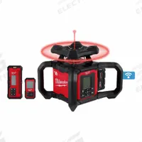 MILWAUKEE Laser Level Kit: 4,000 ft Range w/Receiver, Red Beam, Horizontal/Vertical, 2 Dots (MPN 3704-21T). Key specifications — attr935954: Red; attr935948: 1/16 in (Horizontal) @100 ft; attr935970: M18™ Redlithium™ XC Extended Capacity Battery (48-11-1828); attr935961: Vertical; attr935962: Electronic Self-Leveling; attr935949: 18V Lithium Ion; attr935951: Automatic Grade Match; attr935952: Batteries Included.