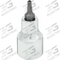 WESTWARD Socket Bit: 1/2 in Drive Size, T25 Tip Size, 2 1/4 in Overall Lg, Fixed Insert, Torx (MPN 54TN58). Key specifications — attr1214209: Fixed Insert; attr1214211: WESTWARD.