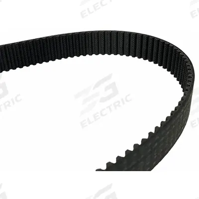 POWERHOUSE Timing Belt: One Side, Modified Curvilinear, Powerhouse, 8 mm Pitch, 30 mm Top Wd - GT Section Timing Belts