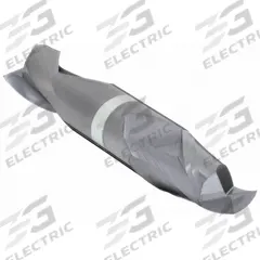 APPROVED VENDOR Square End Mill: Carbide, AlTiN Coated, Double End, 2 Flute, 11/64" Mill Dia, 2" OAL (MPN 234-001058)