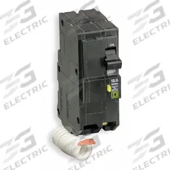 SQUARE D Miniature Circuit Breaker: 40 A, 120/240V AC, Single Phase, 10kA at 120/240V AC, 2 Poles (MPN QOB240GFI). Key specifications — Phase: Single; Amps: 40 A; AC Voltage Rating: 120/240V AC; Max. AIR Rating: 10kA at 120/240V AC; For Use With: QO Load Centers and NQ Panelboards; Brand: SQUARE D.