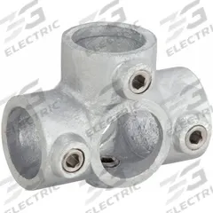Structural Pipe Fitting: Three-Socket Cross, Cross, 2 in For Pipe Size, Cast Iron, Gray, Pipe (MPN 30LX44). Key specifications — Manufacturer Part Number: 30LX44; Brand: APPROVED VENDOR; Finish: Zinc-Plated; Material: Cast Iron; Product Type: Three-Socket Cross.