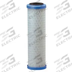 PENTAIR/PENTEK Water Filter Cartridge: 10 micron, Woven, 1 gpm, Carbon, 9 3/4 in Overall Ht (MPN 155634-75). Key specifications — Brand: PENTAIR/PENTEK; Filter Media: Carbon.