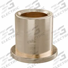 Flanged Sleeve Bearing: Bronze, SAE 841, 5/16 in Bore, 7/16 in OD, 1/2 in Lg, -35°F to 300°F, 10 PK (MPN FF413-02B). Key specifications — System of Measurement: Inch; Material Grade: SAE 841; Flange Type: Flanged; Brand: OILITE.