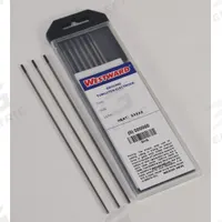 WESTWARD Tungsten Electrode: Ceriated, 0.04 in x 7 in, Gray, EWCe-2, 10 PK (MPN 31GH61). Key specifications — Brand: WESTWARD; Overall Length: 7 in; AWS Classification: EWCe-2; Welding Current Designation: AC/DC; Color: Gray.