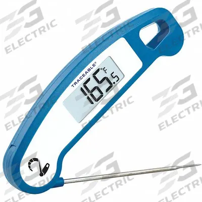 TRACEABLE Digital Thermometer: -40°F to 482°F /-40°C to 250°C, 0.1°F /0.1°C - Industrial Digital Pocket Thermometers