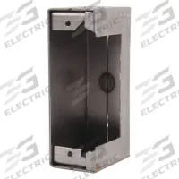 KEEDEX Weldable Gate Box: Electric Strike Box, Steel, 1 Mounting Holes, Hardware Included, Silver (MPN K-BXES-EN400). Key specifications — Brand: KEEDEX; Color: Silver; Finish: Unfinished; Hardware Included: Yes; Material: Steel; Product Type: Electric Strike Box.